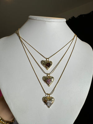 
                  
                    Double Heart Star Necklace
                  
                