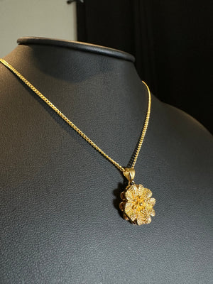 
                  
                    Flower Chain Necklace
                  
                