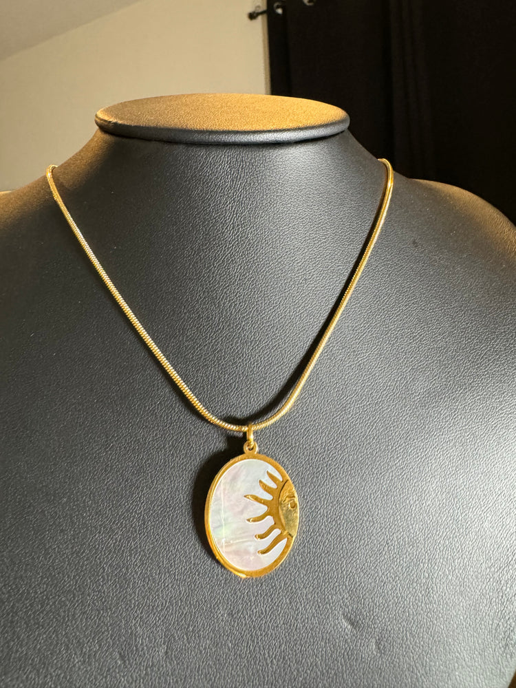 
                  
                    Positive Sun Coin Necklace
                  
                