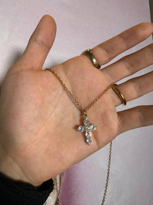 
                  
                    Sparkle Crystal Cross Necklace
                  
                