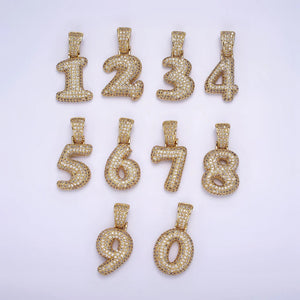 
                  
                    Iced Numbers Rope Necklace
                  
                