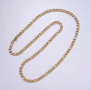 
                  
                    Figaro Chain Necklace ￼Bracelet
                  
                