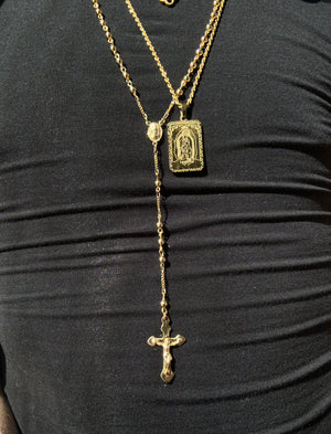 
                  
                    Lux ￼ Rosary ￼Necklace
                  
                