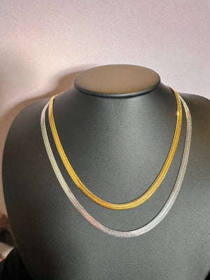 
                  
                    Flat Stainless Necklace
                  
                