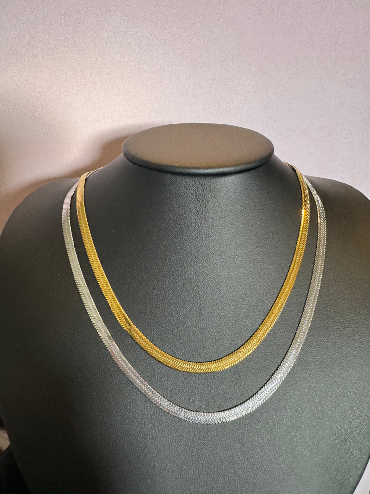 Flat Stainless Necklace