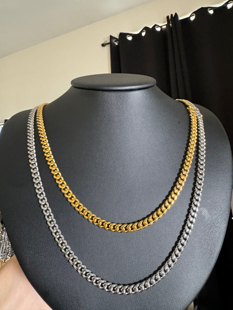 Miami Boy Chain Small Curb Chain Necklace
