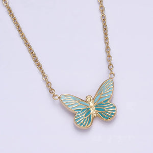 
                  
                    Blue Butterfly Necklace
                  
                