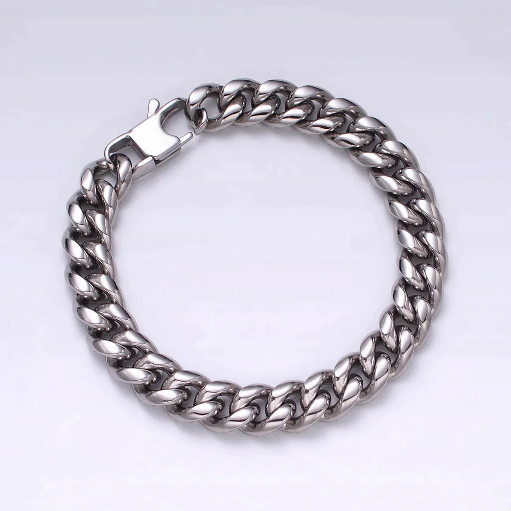 
                  
                    Gloss Curb Chain Necklace Bracelet
                  
                