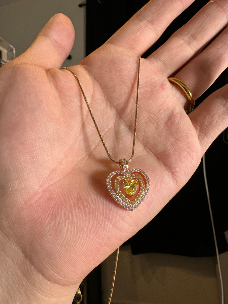
                  
                    Yellow Heart Necklace
                  
                