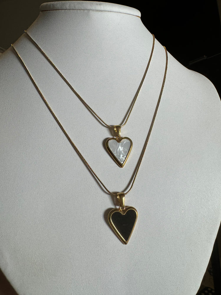 Heart Spade Necklace