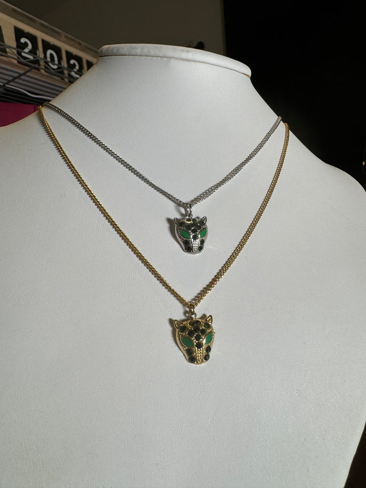 
                  
                    Panther chain necklace ￼
                  
                