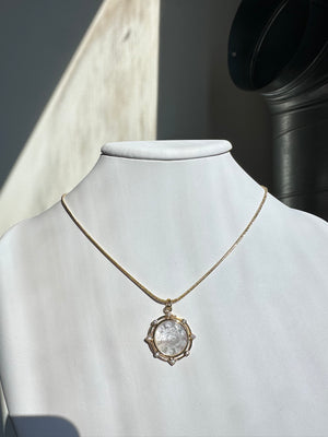 
                  
                    Mother Pearl Evil Eye Coin Necklace
                  
                