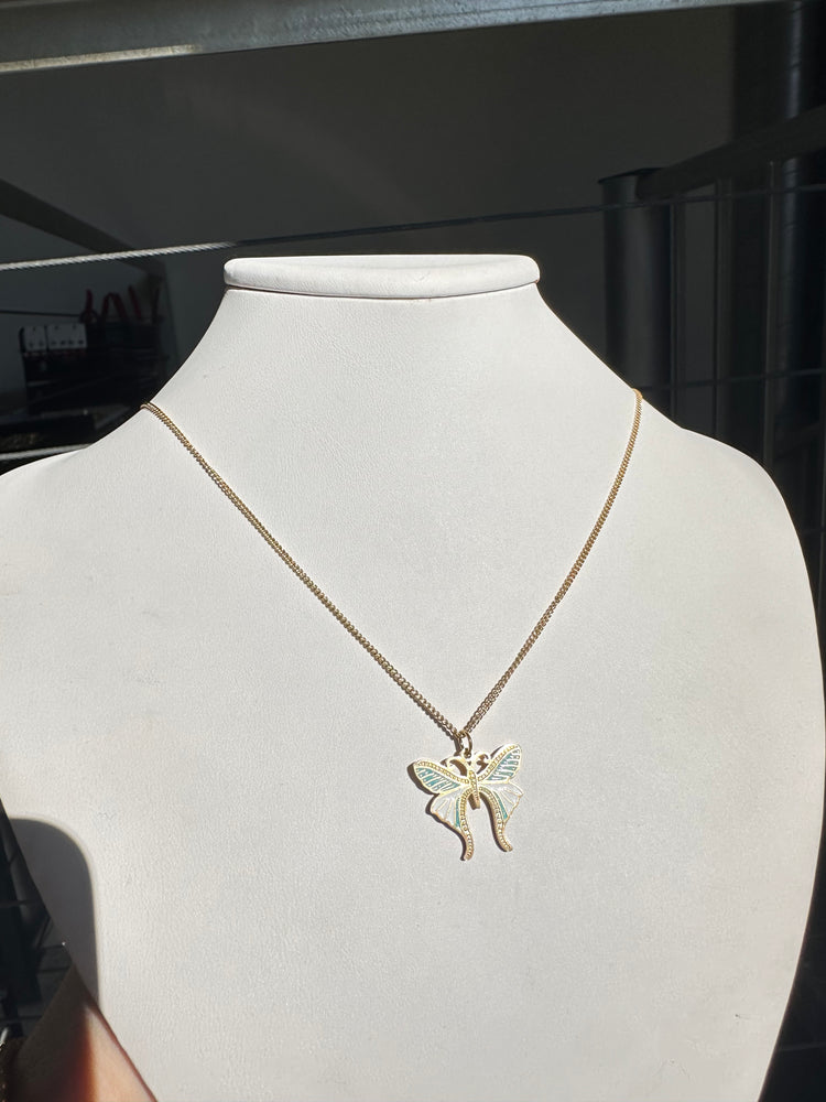 Queen Butterfly necklace