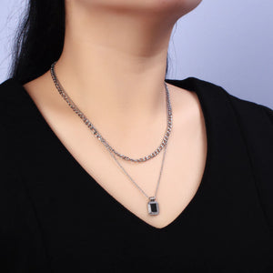 
                  
                    Double Chain Necklace
                  
                