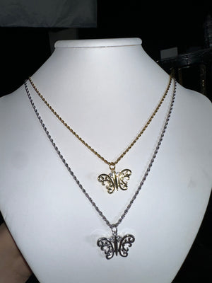 
                  
                    Butterfly Rope necklace
                  
                