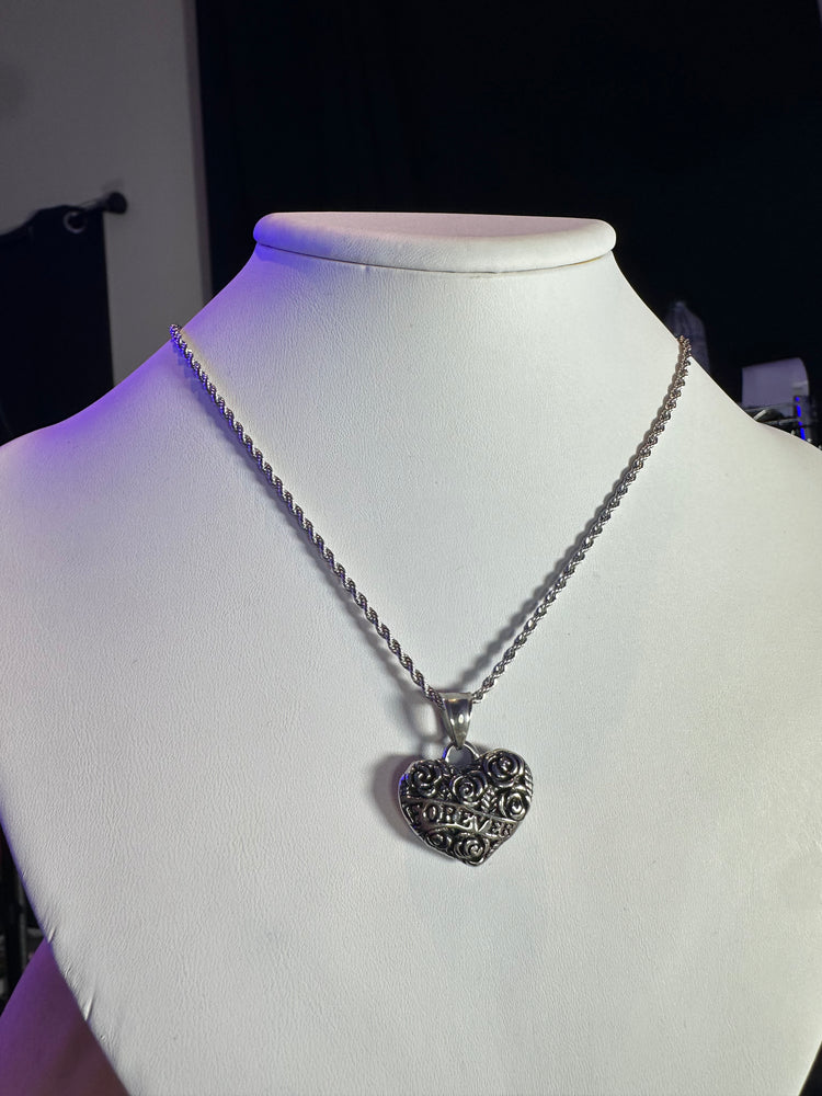 
                  
                    Forever Heart Rope Necklace
                  
                