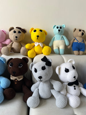 
                  
                    Crochet teddy bears
                  
                