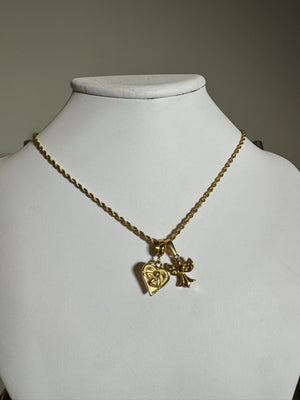 
                  
                    Double Angel Love Rope Necklace
                  
                